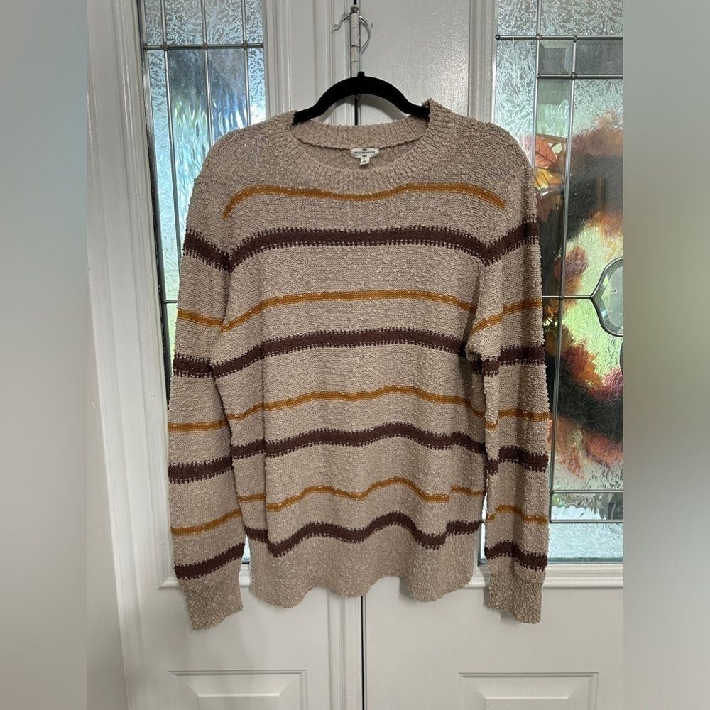 Mason & Belle Ellie textured long-sleeve sweater in size large - NWT